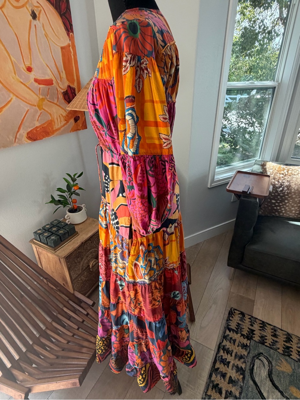 FARM Rio Vibrant Patchwork Dress - Picture 5 of 7